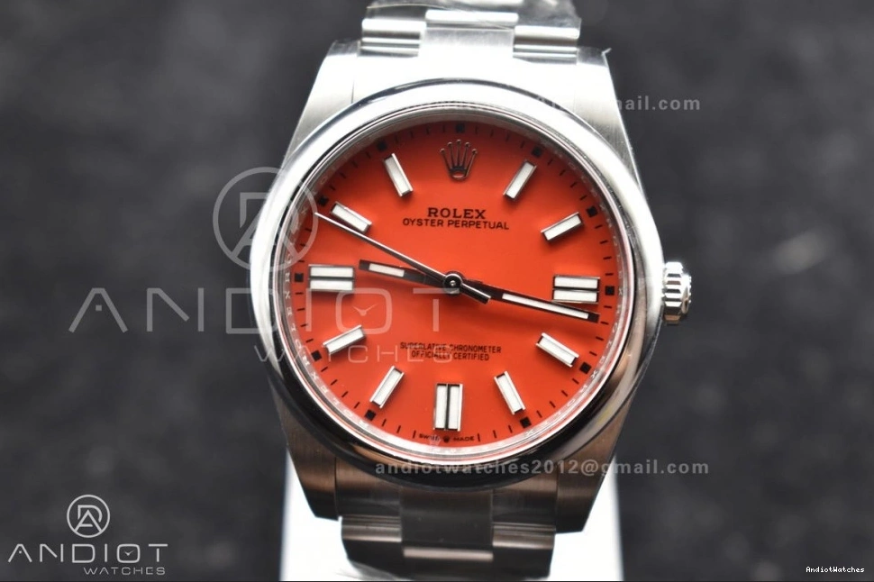 VR 1:1 Red Clean Edition 124300 Steel Perpetual 904L 41mm Oyster 938 Dial Best Unisex 0204